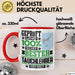 Tauchlehrer Geschenk Lustiger Spruch für Tauchlehrer Geschenkidee Bester Tauchlehrer Der Welt Rot Trendation