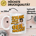 Sarkasmus Tasse Geschenkidee Wenn Ich Schlank Wäre Weiß Trendation
