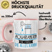Aquarianerin Geschenk Tasse Becher Die Frau Die Allen Kann Geschenkidee für eine Aquarianerin Lustig Rosa Trendation