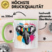 Elefant Tier Sonnenbrille Tasse Geschenk Lustige Geschenkidee Spruch Grün Trendation