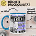 Physiker Geschenk Tasse Geschenkidee für Physiker Geburtstag Lustiger Spruch Ich Bin Physiker Ich Kann Es Dir Erklären Aber Nicht Für Dich Verstehen Funny Blau Trendation