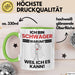 Schwager Geschenk Tasse Lustiger Spruch Ich Bin Schwager Warum Weil Ich Es Kann Geschenkidee Bester Schwager Geburtstag Kaffee-Becher Grün Trendation