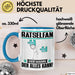 Rätselfan Tasse Geschenk für Rätselfan Der Mann Der Alles Kann Geschenkidee zum Geburtstag Blau Trendation