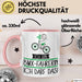 Geschenk für BMX-Fahrerin Tasse Lustige Geschenkidee Geburtstag Ich Bin BMX-Fahrerin Ich Darf Das Rosa Trendation