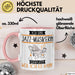 Jazz-Musikerin Tasse Geschenk Ich Bin Jazz-Musikerin Warum Weil Ich Es Kann Geschenkidee Geburtstag Rosa Trendation