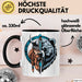Nordischer Krieger Wikingerbär Tasse Geschenk Lustige Geschenkidee Spruch Schwarz Trendation