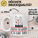 Geschenk für Haustier-Tätowiererin Tasse Lustige Geschenkidee Geburtstag Ich Bin Haustier-Tätowiererin Ich Darf Das Weiß Trendation