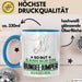 Bungee-Jumper Geschenk Tasse So Gut Kann Nur Ein Bungee-Jumper Aussehen Geschenkidee Kaffee-Becher Blau Trendation