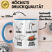 Gans Vogel Tasse Geschenk Lustige Geschenkidee Spruch Blau Trendation