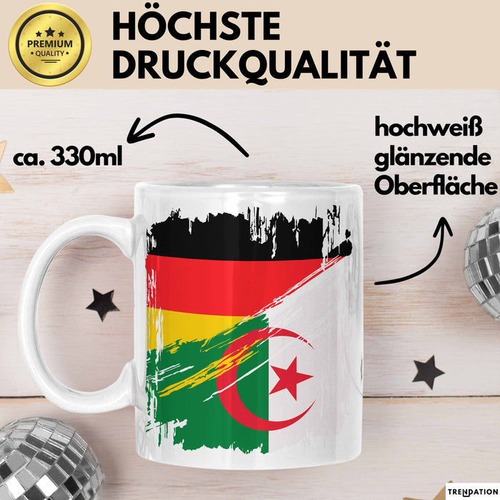 Pakistan Deutschland Flagge Halb Deutscher Halb Pakistaner Fußball Germany 2025 Europa Pakistan Weiß Trendation