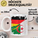 Pakistan Deutschland Flagge Halb Deutscher Halb Pakistaner Fußball Germany 2025 Europa Pakistan Weiß Trendation