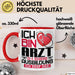 Arzt Ausbildung Tasse Geschenk Ich Bin Arzt In Der Ausbildung Ich Darf Das Geschenkidee Spruch Rot Trendation