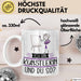 Künstlerin Tasse Geschenk Ich Bin Künstlerin Und Du So Geschenkidee Lustiger Spruch Becher Weiß Trendation