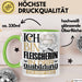 Fleischerin Ausbildung Start Geschenk Tasse Ich Bin Fleischerin In Der Ausbildung Ich Darf Das Kaffee-Becher Geschenkidee Grün Trendation