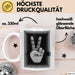 Friedenszeichen Tasse Geschenk Lustige Geschenkidee Spruch Weiß Trendation