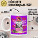 Meme Tasse Geschenk Lustiger Becher Katze Too Glam To Give A Damn You Slay Babygirl Weiß Trendation