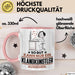 Klangkünstler Geschenk Tasse So Gut Kann Nur Ein Klangkünstler Aussehen Geschenkidee Kaffee-Becher Rosa Trendation