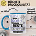 Beste Tierforscherin Der Welt Tasse Geschenk für Eine Tierforscherin Geprüft Und Sicher Geschenkidee Geburtstag Weihnachten Blau Trendation
