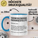 Tiermedizinischer Fachangestellter Wertschätzung Tasse Geschenk Lustige Geschenkidee Spruch Tiermedizinische Fachangestellte Blau Trendation