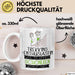 Trekking-Enthusiastin Weil Es Keinen Schöneren Beruf Gibt Tasse Geschenk für Eine Trekking-Enthusiastin Lustig Weiß Trendation