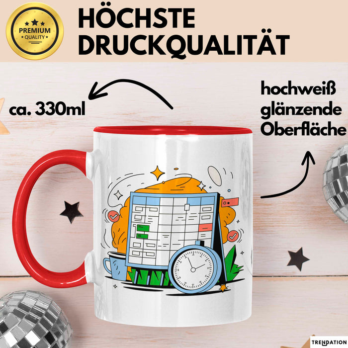 Scrum Master Tasse Geschenk Lustige Geschenkidee Spruch Für Agile Coaches Rot Trendation