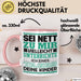 Lehrer Tasse Geschenk Unterrichte Ich Deine Kinder Lustiger Spruch Rosa Trendation