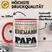 Lustige Tasse Geschenk Weltbester Ehemann Und Papa Becher Rot Trendation