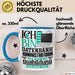 Datenbankadministratorin Ausbildung Start Geschenk Tasse Ich Bin Datenbankadministratorin In Der Ausbildung Ich Darf Das Kaffee-Becher Geschenkidee Blau Trendation