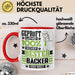 Bäcker Geschenk Lustiger Spruch für Bäcker Geschenkidee Bester Bäcker Der Welt Rot Trendation