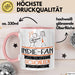 Indie-Fan Weil Es Keinen Schöneren Beruf Gibt Tasse Geschenk für Eine Indie-Fan Lustig Rosa Trendation