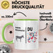 Patentante Tante Tasse Becher Geschenk Lustige Geschenkidee Spruch Andere Patentanten Grün Trendation