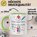 Medizinstudent Arzt Tasse Geschenk Lustige Geschenkidee Spruch Ärzte Retten Leben Mfas Retten Ärzte Grün Trendation
