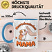 Meerschweinchen Tierliebhaber Tasse Geschenk Lustige Geschenkidee Spruch Meerschweinchen Mama Blau Trendation