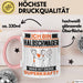 Halbschwager Tasse Geschenk für Halbschwager Geburtstag Lustiger Spruch Kaffee-Becher Was Ist Deine Superkraft Rosa Trendation