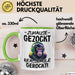 Realschule Bestanden Fachabitur Prüfung Zocker Tasse Geschenk Zuhause Gezockt Realschule Gerockt Kaffee-Becher Grün Trendation
