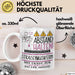 Straßenmusikerin Tasse Geschenk Lustig Abstand Halten Hochleistungs-Straßenmusikerin Mit Drang Zur Perfektion Bei Der Arbeit Weiß Trendation