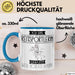 Reitsportlerin Tasse Geschenk Ich Bin Reitsportlerin Warum Weil Ich Es Kann Geschenkidee Geburtstag Blau Trendation