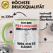 Psychologe Geschenk Tasse Lustiger Spruch Ich Bin Psychologe Warum Weil Ich Es Kann Geschenkidee Bester Psychologe Geburtstag Kaffee-Becher Grün Trendation