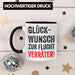 Trendation - Jobwechsel Tasse Geschenk Kollegin Kollege Lustig Abschiedsgeschenk Sprüche Glückwunsch Zur Flucht Trendation
