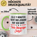 Sarkasmus Sarkastisch Tasse Geschenk Lustige Geschenkidee Alle 11 Minuten Geht Mir Jemand Auf Den Sack Grün Trendation