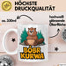 Polnisch Bóbr Kurwa Tasse Geschenk Lustige Geschenkidee Weiß Trendation