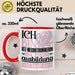 Kfz-Mechatronikerin Ausbildung Start Geschenk Tasse Ich Bin Kfz-Mechatronikerin In Der Ausbildung Ich Darf Das Kaffee-Becher Geschenkidee Rot Trendation