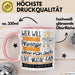 Live-Musik-Fan Tasse Geschenk Spruch Wer Will Schon Prinzessin Sein Wenn Man Auch Live-Musik-Fan Sein Kann Rosa Trendation