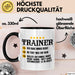 Fußballtrainer Fußballteam Tasse Geschenk Lustige Geschenkidee Spruch Trainer Ich Habe Immer Recht Du Tust Was Ich Sage Trendation