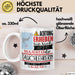 Tauchlehrerin Tasse Geschenk Lustiger Spruch Bitte Erheben Sie Sich Seine Majestät Die Tauchlehrerin Betritt Den Raum Weiß Trendation