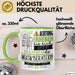 Musikberaterin Tasse Geschenk Lustiger Spruch Bitte Erheben Sie Sich Seine Majestät Die Musikberaterin Betritt Den Raum Grün Trendation