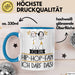 Geschenk für Hip-Hop-Fan Tasse Lustige Geschenkidee Geburtstag Ich Bin Hip-Hop-Fan Ich Darf Das Blau Trendation