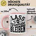 Schwarzer Humor Kaffeetasse Lass Uns Fremde Bleiben Tasse Geschenk Kollegen Sarkasmus Ironie Geschenkidee für Männer Frauen Kaffee-Becher Rosa Trendation