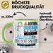 Discgolf-Spielerin Tasse Geschenk Lustiger Spruch Bitte Erheben Sie Sich Seine Majestät Die Discgolf-Spielerin Betritt Den Raum Grün Trendation