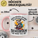 Lustige Tasse Waschbär Heute Möchte Ich Was Mit Menschen Machen Schubsen Wäre Toll Sarkasmus Ironier Humor Kaffee-Becher Rosa Trendation